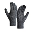 thumbnail image 5 of Guantes de punto de terciopelo de otoño gruesos con pantalla táctil de punto a prueba de frío antideslizantes con impresión offset guantes cálidos de invierno para montar, 5 of 5