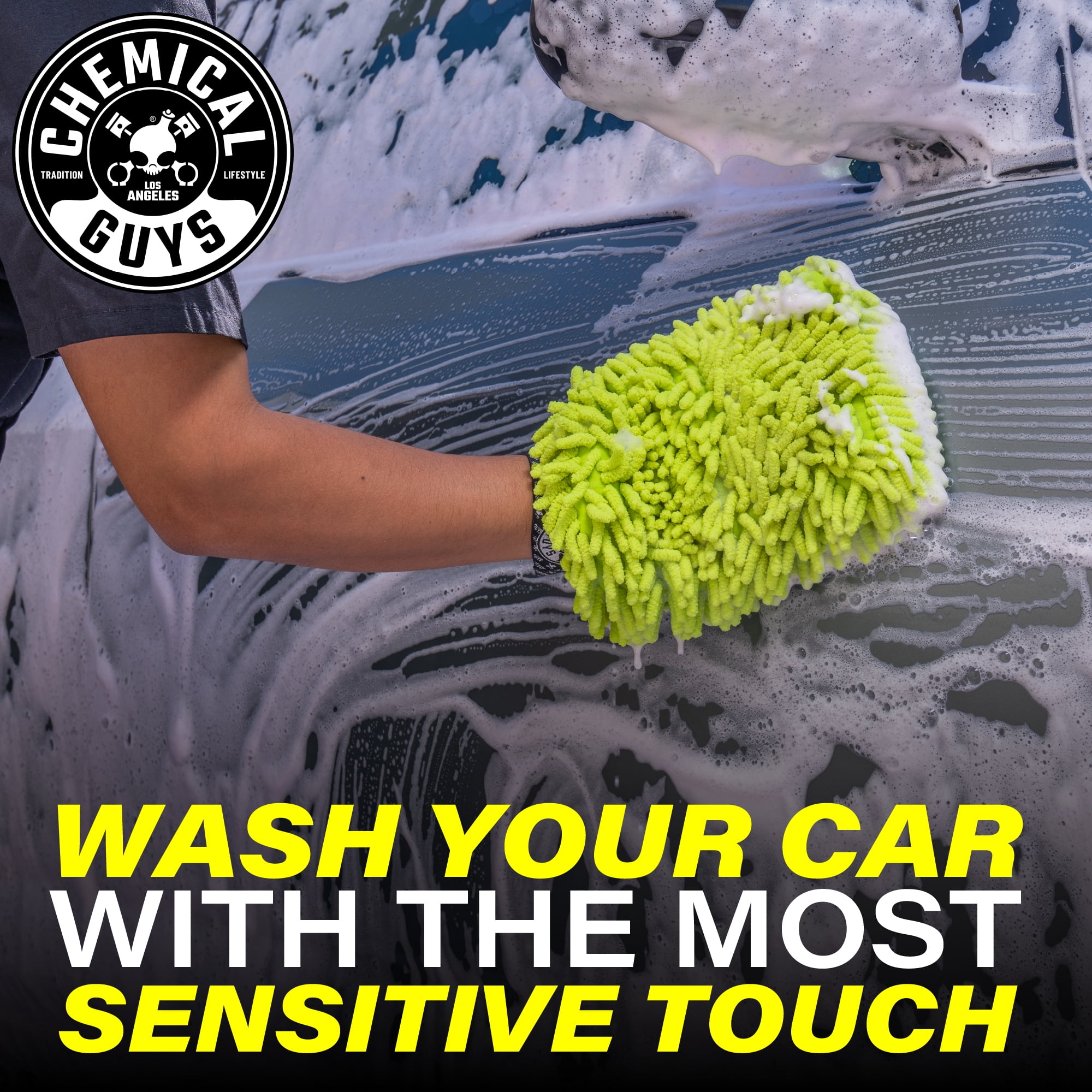 Chemical Guys Car Care Essentials Car Wash: Clean & Shine Kit, 4 pk, Cleans Your Interior & Exterior, HOL385