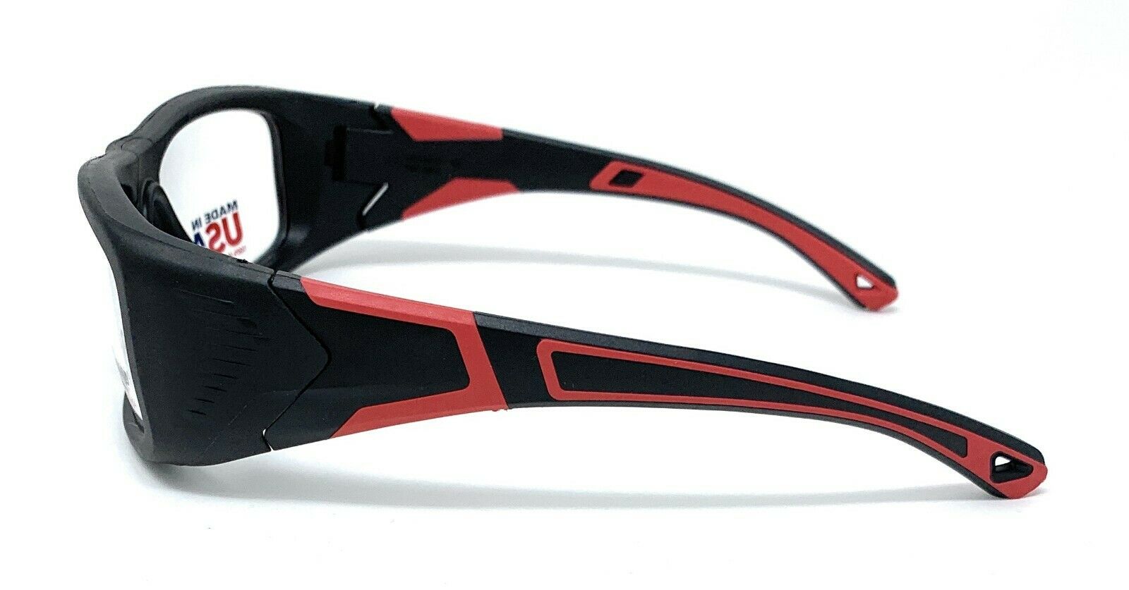 OnGuard Safety Eyewear US-110FS Black Red RxAble Glasses Goggles Full Seal 59-17-135
