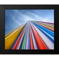 thumbnail image 2 of Jonas, Nadav 14x12 Black Modern Framed Museum Art Print Titled - Rainbow From A Cloud, 2 of 5