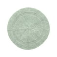 thumbnail image 6 of Better Trends Round Bath Mat 30" Diameter Elegant Reversible Bath Rug, Extra Soft Cotton for Ultimate Comfort, Absorbent, Ideal for Half Baths and Powder Rooms, (Dark Sage) Lux Collection, 6 of 6