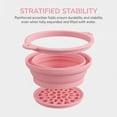 thumbnail image 5 of Silicone Face Bowl for Ice: Facial Ice Bath Built-In Icetray,Portable Collapsible Ice Facial Basin for Sunburn Recovery,Reduces Puffiness,Sensitive Skin,Skin Calming Tool,Gifts for Skincare Lovers, 5 of 7