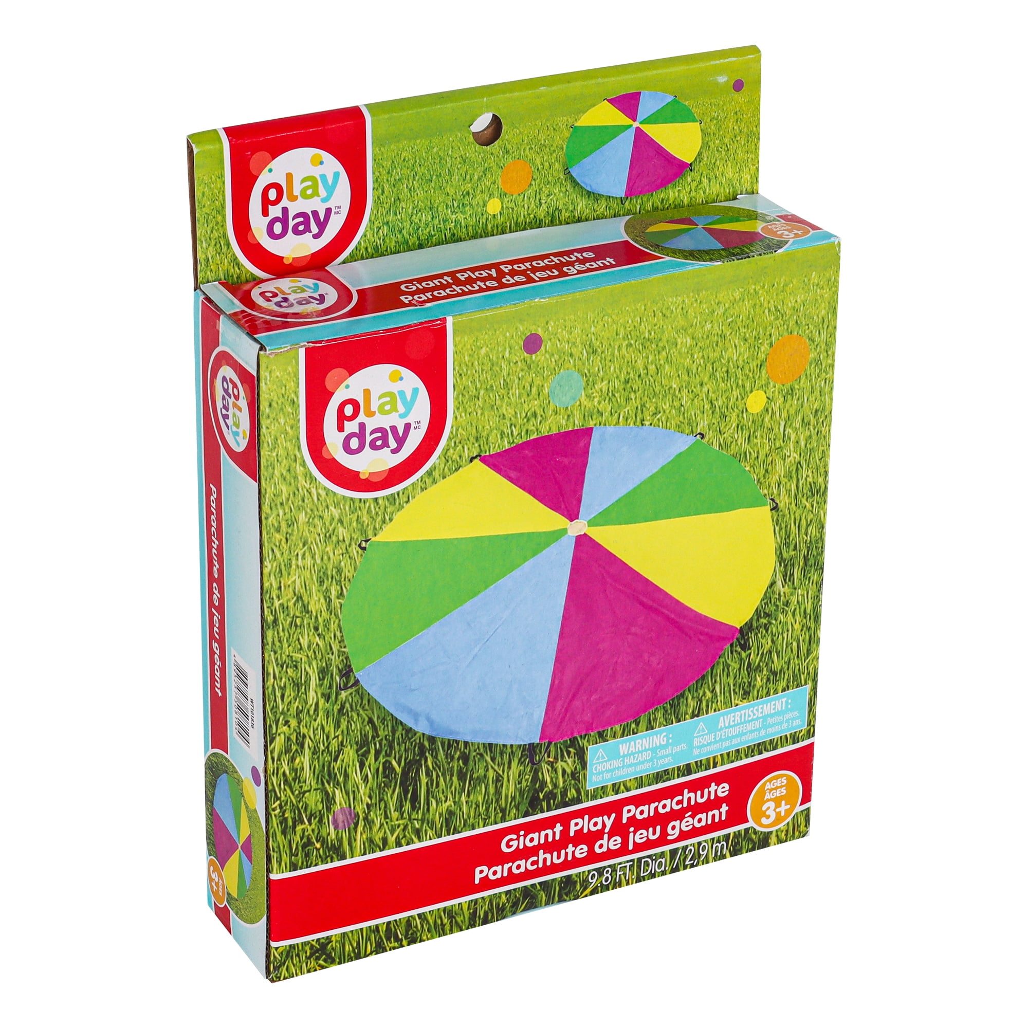 Playday Giant Parachute Game (2.9M Diameter) - Ultimate Outdoor Fun for Kids & Groups