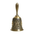 thumbnail image 1 of Campana de Mano YONGSHENG de Acero Tallado en Bronce, 1 of 5
