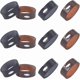 thumbnail image 1 of 12 piezas de 2 colores de piel de vaca para sujetar el cinturón, soporte para el extremo del cinturón, retenedor, correas de cinturón, accesorios de repuesto, 1 of 9