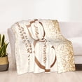 thumbnail image 4 of Personalised Anniversary Blanket with Name Gift Blanket for Valentine's Day, Birthday, Wedding Photo Blanket for Couples (1 Photo/Date), 4 of 6