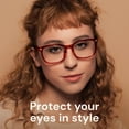 thumbnail image 2 of Gafas Blue Light Gaoye Stylish para mujer, paquete de 3, 2 of 7
