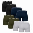 thumbnail image 4 of Boxer Deportivo Wilson para Hombre Rib Multicolor, 8 Piezas, Talla CH, 4 of 4