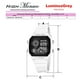 thumbnail image 5 of Reloj Blanco Para Hombre LuminoxWhite 3Pzas Longitud 27cm Ancho 4cm Grosor 2cm Digital Luz Blanco., 5 of 5