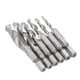 thumbnail image 3 of Juego de herramientas de corte Jadeshay 6 piezas de roscado de tornillo de perforación combinado con vástago hexagonal, 3 of 8