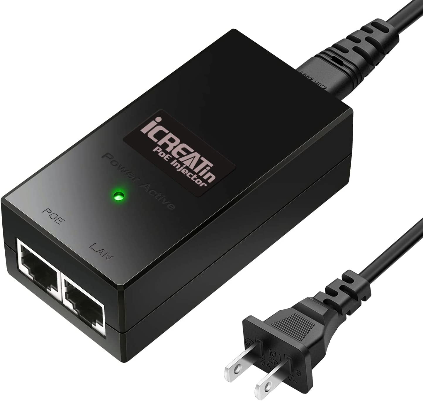 TP-Link Gigabit PoE Injector 2個セット TP-Link TL-PoE170S - 802.3at/af/bt Gigabit PoE Injector - TL