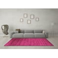 thumbnail image 3 of Ahgly Company Indoor Round Abstract Pink Contemporary Area Rugs, 3' Round, 3 of 4