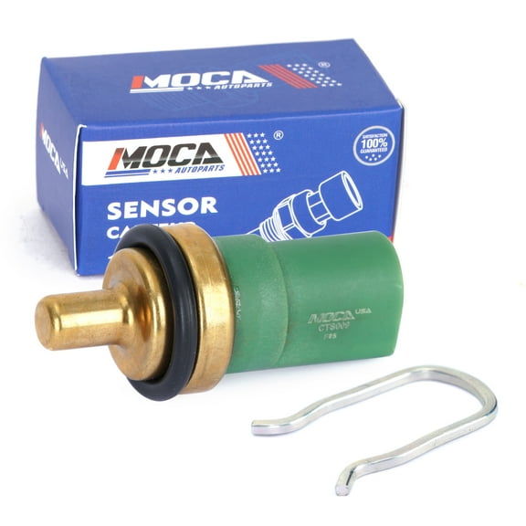 MOCA AUTOPARTS Coolant Temperature Sensor Fit for 1999-2003 Audi A3 1.8L & 1997-2005 Audi A4 Quattro 1.8L & 1998-2006 Volkswagen Beetle 1.9L