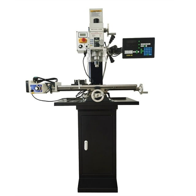 RCOG-25V Machine de Perçage de Précision Sans Balais Incluant Alimentation Axe X et Règle à Trois Axes