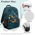 thumbnail image 7 of Uorisanigo 17 Inch Blue Tractor Print School Backpack for Boys Girls 5-13, Multifunctional Large Capacity School Bag for Kindergarten, Durable Casual Daypack for Holiday Trips, 7 of 7