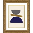 thumbnail image 1 of Artographie Studio 11x14 Gold Ornate Wood Framed with Double Matting Museum Art Print Titled - Organic Shapes 08, 1 of 4