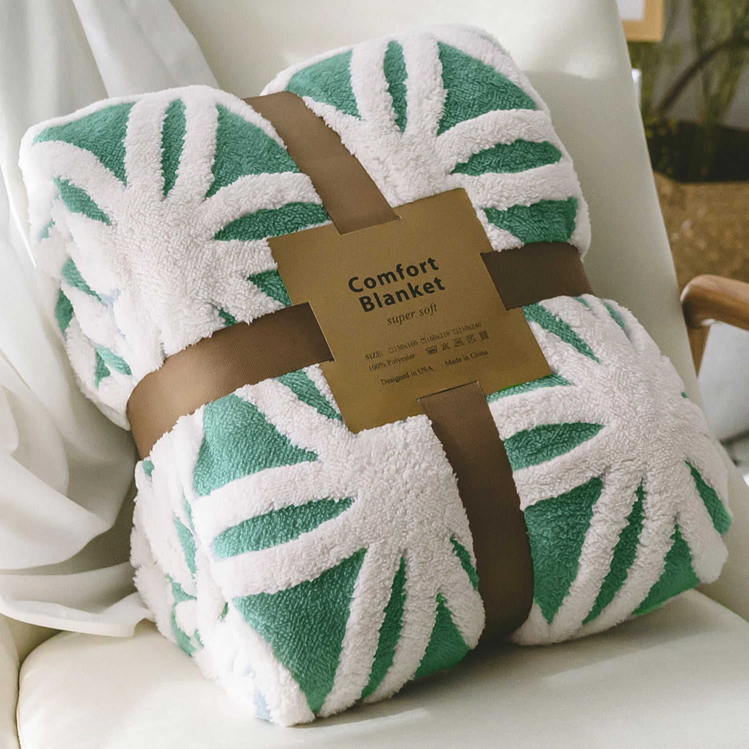 LOMAO Sherpa Fleece Blanket Fuzzy Soft Throw Blanket Dual Sided Blanket