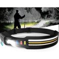 thumbnail image 1 of Rechargeable 9000 Lumen LED Headlamp, 260 Wide Beam with Motion Sensor & 10 Modes, Waterproof Flashlight, 1 of 5