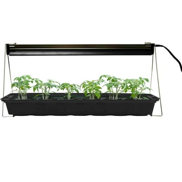 Ferry-Morse Indoor Grow Light Fixture with T5 Bulb 24 x 11in.