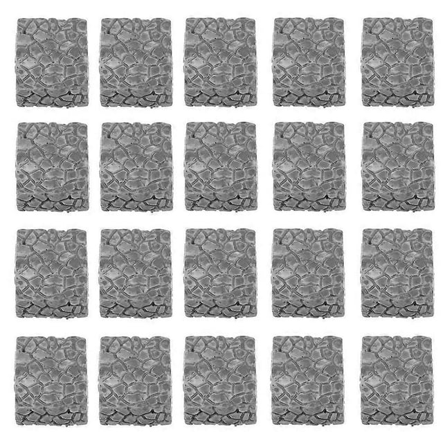 20 Pcs Miniature Step Statues Resin Stair Statue Decors Micro Landscape Adornments
