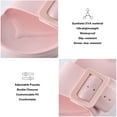 thumbnail image 4 of LORDFON Womens Slides Sandals Comfort Beach Sandals Adjustable Buckle Eva Slides Slip on Summer Slippers for Women, 4 of 5