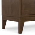 thumbnail image 5 of Simpli Home Harper 72 inch Wide Solid Wood Low TV Stand in Walnut Brown For TVs up to 80 inches, 5 of 12