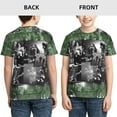 thumbnail image 3 of Tool Music Youth Unisex T-Shirt Crewneck Short Sleeve Double-Sided Print Tee Shirts Top For Boys Girls Kid Teen Large, 3 of 6
