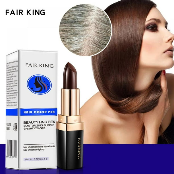 Temporary Hairline Hair Dye Cream One-Time Hair dye Instant Brown Root  Coverage Hair Color Cream Cover Up White 