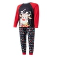 thumbnail image 4 of Christmas Pajamas for Family  Deer Tops + String Lights Pants Set, 4 of 9
