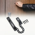 thumbnail image 3 of Kit de hebilla de pestillo de seguridad para niños con cadena de perno de cerradura de puerta de Hotel antirrobo Tmvgtek Para estrenar, 3 of 6