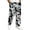 Black, variant on GrmtClth Men's Camo Pattern Cargo Straight Leg Pants Adjustable Drawstring Elastic Waist Multi Flap Pocket Outdoor Casual Trousers Green 3XL