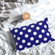 thumbnail image 5 of Balery Navy And White Polka Dot Funda de Cojín Estampada, Regalos para Mujeres, Regalos de Amor para Ella, Regalos para Novia o Esposa, Funda de Almohada-20"x30", 5 of 6