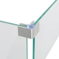 thumbnail image 4 of Fire Sense Tempered Glass for Square LPG Fire Pits LPG Clear Finish Clear Finish Pit Wind Guard, 4 of 13