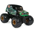 thumbnail image 3 of Monster Jam, Grave Digger 1:24 Scale Die-Cast Monster Truck, Girl and Boy Toys, 3 of 9