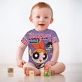 thumbnail image 2 of The Powerpuff Girls Baby Romper Short Sleeve Bodysuits Soft Rompers Summer Clothes One-Piece Jumpsuits Outfits 0-3M, 2 of 7