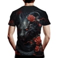 thumbnail image 2 of Men's Novelty Dragon T-Shirts 3D Printed Dragon Short Sleeve Tshirts Casual Summer Tee Top, 2 of 6