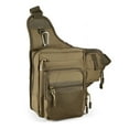 thumbnail image 3 of HLONK Fishing Bag Multi-Purpose Waterproof Canvas Fishing Reel Lure Tackle Bag, 3 of 7