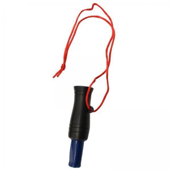 colaxi 2xWhistle Decoy Duck Call Lure Bird Goose for Gooses Hunting Black