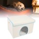 thumbnail image 5 of Casa De Plástico Para Gatos Para Interiores Y Exteriores, Refugio Aislado Para Gatos Al Aire Libre, Cueva Plegable Para Mascotas, Refugio De Invierno Para Gatos Al Aire Libre,, 5 of 7