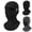 Black, variant on Men Skiing Head,Face Mask Windproof Warm Winter Outdoor Veils Gray