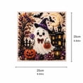thumbnail image 4 of Halloween Ghost Pearl Art DIY Kit, Ghost Diamonds Painting Crafts Kit, Spooky Halloween Decoration Wall Art, 3D Horror Pearl Diamond Art for Adults & Beginner (D), 4 of 5