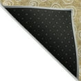 thumbnail image 3 of Addison Rugs Chantille Indoor/Outdoor Transitional Circles Gold Washable Rectangle Rug, 8' x 10', 3 of 6