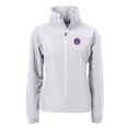 thumbnail image 2 of Women's Cutter & Buck  Gray South Bend Cubs Charter Eco Recycled Full-Zip Jacket, 2 of 3