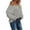 Grey, variant on Women's Off The Shoulder Hollow Knit Pullover Sweater, Loose Lightweight Soft Breathable V Neck Long Sleeve Solid Color Top for All Seasons Casual Wear, Layering Comfort and Versatile Styling Wine XL