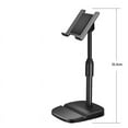 thumbnail image 2 of Cell Phone Stand, Phone Dock: Cradle, Holder, Stand for Office Desk-Black, 2 of 2