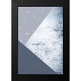 thumbnail image 2 of Urban Epiphany 13x18 Black Modern Framed Museum Art Print Titled - Navy Mountains 3, 2 of 5