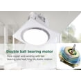 thumbnail image 2 of Ventilador MEOZRI para baño con luz LED, 110 CFM, 2 of 5