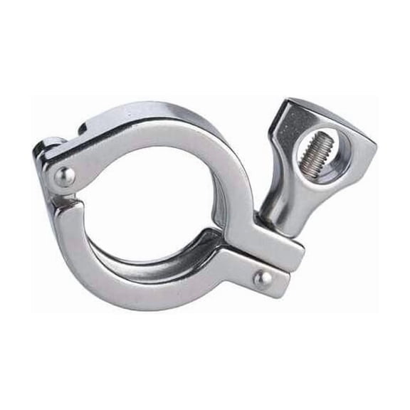 Vne Clamp, Stainless Steel, Threaded, 6 in 13MHHM6.0-H