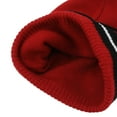 thumbnail image 3 of Deadpool Logo Red & Black Cuff Beanie, 3 of 4