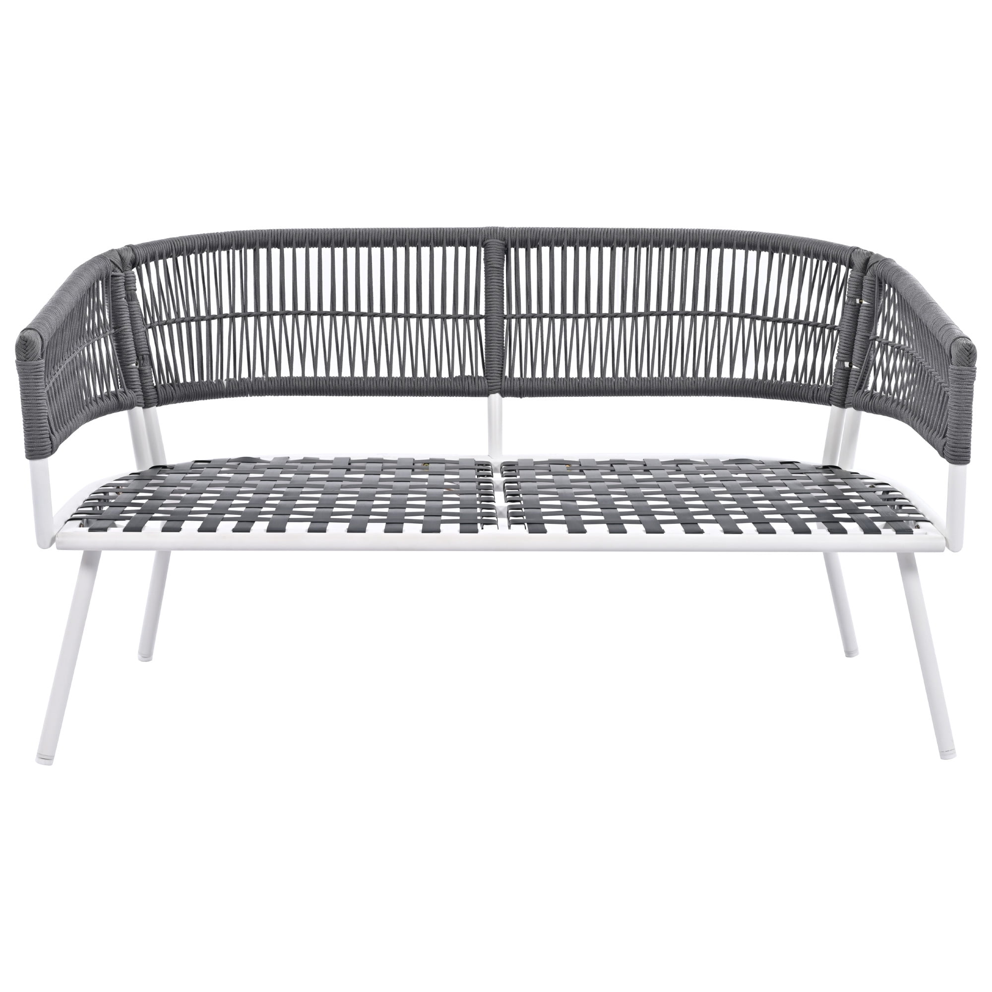Aimee Lii 4-Pieces Boho Patio Furniture Set, Patio Conversation Set with Acacia Wood Table and Thick Cushion, Outdoor Furniture for Backyard Porch Balcony, Gray Aimee Lii 4-Pieces Boho Patio Furniture Set, Patio Conversation Set with Acacia Wood Table and Thick Cushion, Outdoor Furniture for Backyard Porch Balcony, Gray